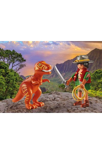 Playmobil Dinos - Bandit cu T-Rex