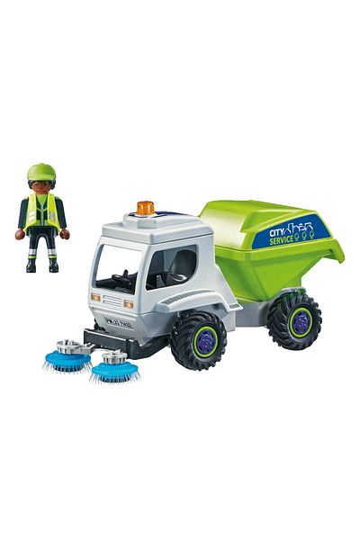 Playmobil City Action - Street cleaning machine