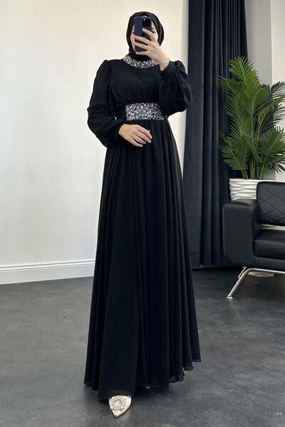 MERVE TESETTÜR Σεμνά βραδινά φορέματα