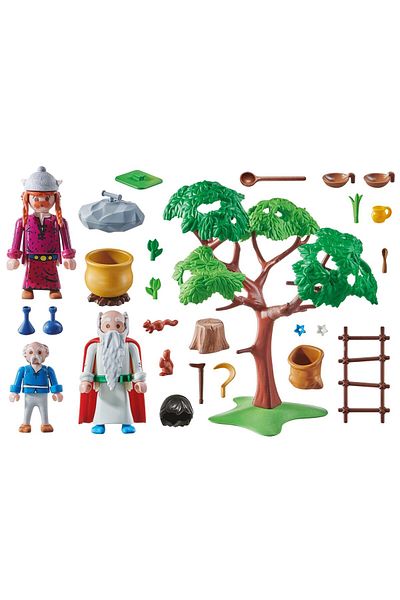 Playmobil Asterix - Getafix with the magic potion
