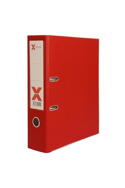 OFIX X-Plus Plastic Folders Wide 25 Pieces - Red