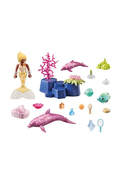 Playmobil Princess Magic - Mermaid with Dolphins
