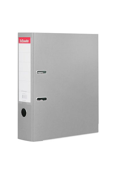 Esselte 9940 مجلد بلاستيك صديق للبيئة عريض - رمادي