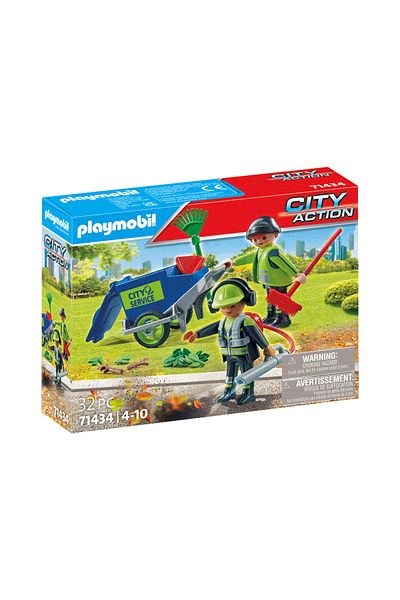 Playmobil City Action - Street cleaning team