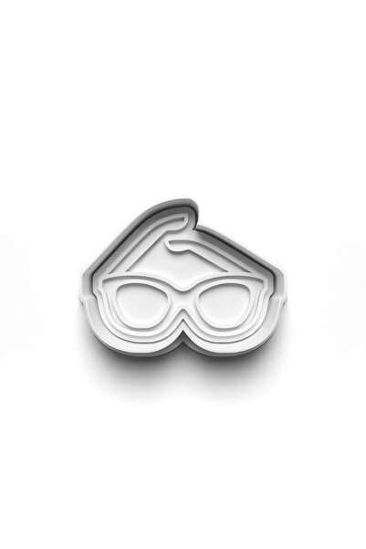 Adana Pasta Malzemeleri Tropical Holiday Cookie Cutter and Stamper 3D-0299_3