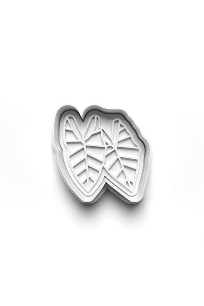 Adana Pasta Malzemeleri أودا نباتات قالب كوكي قاطع وختم 3D-0332_2