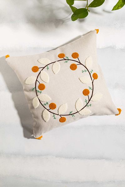 FH finehome Husa de perna Agra Crown 45x45cm