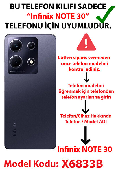 TechTree İnfinix Note 30 Uyumlu Mor Papatyalar Sulu Boya Şeffaf Silikon Kılıf