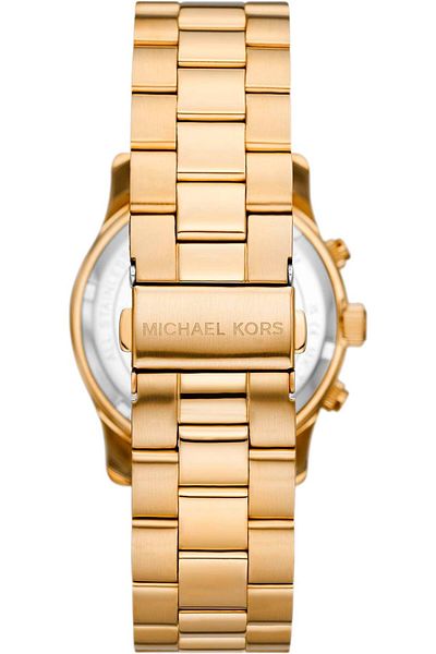 Michael Kors Women's Wristwatch Stainless Steel Yellow Gold