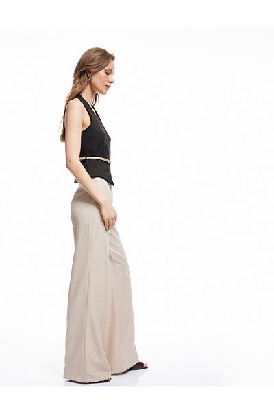 Koton Comfortable Fit High Waist Palazzo Pants
