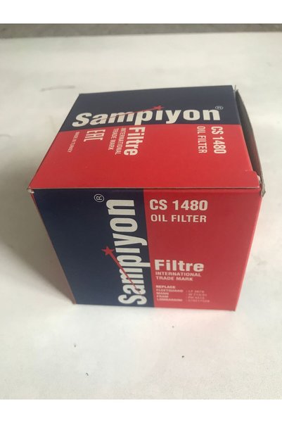 ŞAMPİYON CS 1480 YAĞ FİLTRESİ CS1480/ W 712/31 , ZP 07 ANTOR 510 PATPAT MOTOR YAĞ FİLTRESİ