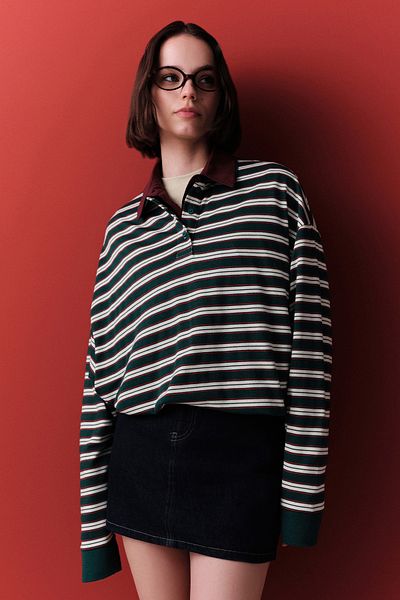 Manuka ΦΟύτερ POLO ΓΙΑΚΑ OVERSIZE ΠΡΑΣΙΝΟ