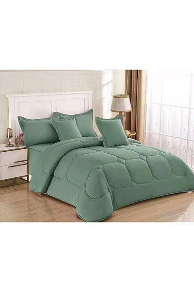 HOURS HOURS 6-Piece Plain Double Duvet Set HOURS-198