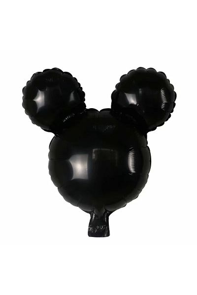 Choice 40x40cm Black 10pcs 40x40cm Mickey Minnie Mouse Head Aluminum Foil Balloon Baby Shower Birthday Part