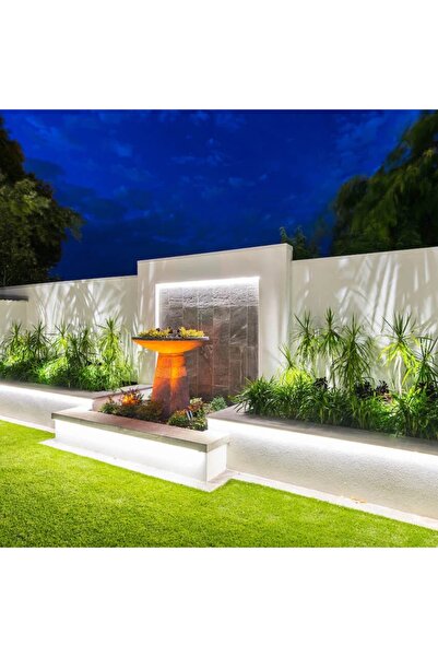 burul 5 Metre Amber Işık Hortum Şerit Led Dış Ortam Aydınlatma 220v Fişli Sb-6539