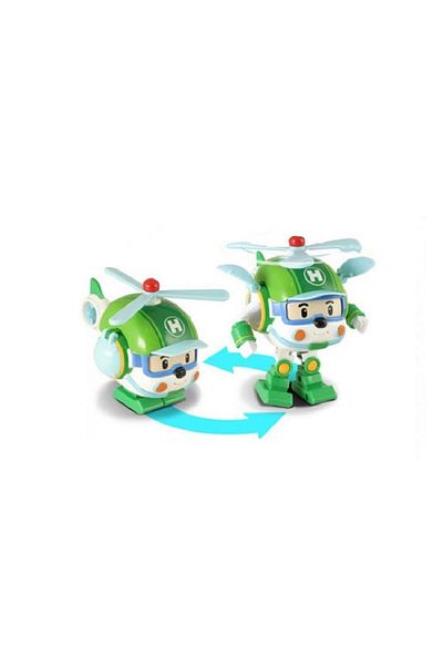Robocar Poli Helly Transforming Helicopter Robot Figure 10 cm – Ages 3+