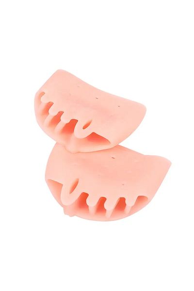 Jomo Store Silicone Forefoot Pads with Toe Separator – Gel Cushions for Ball of Foot Pain & Bunion Relief