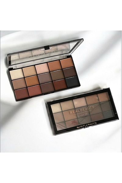 real beauty Real Beauty Eyeshadow Palette - 15 Enchanting Colors