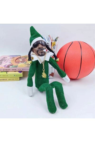 OEM Funny Elf Snoop doll, funny home decoration, fun toy for jokes and pranks
