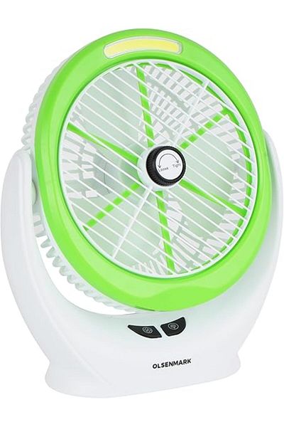 Olsenmark 6" Rechargeable Mini Fan- OMF1874/ COB Light with Long Working