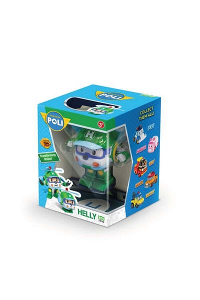 Robocar Poli Helly Transforming Helicopter Robot Figure 10 cm – Ages 3+