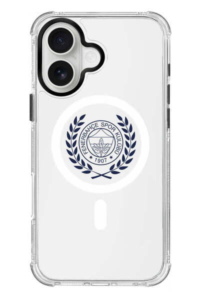 Fenerbahçe iPhone 16 Uyumlu Fenerbahçe Yapraklı Arma MagSafe Lisanslı Telefon...