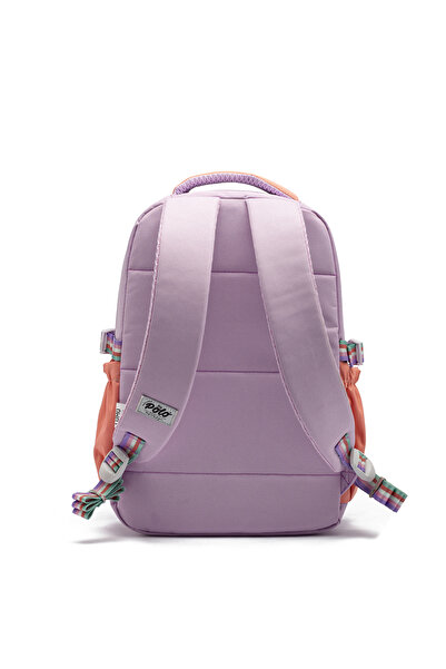 By Hakan My Polo 2015 Primary School Secondary School Bag Backpack Schoolbag Multi-Compartment Orthopedic Back Lila