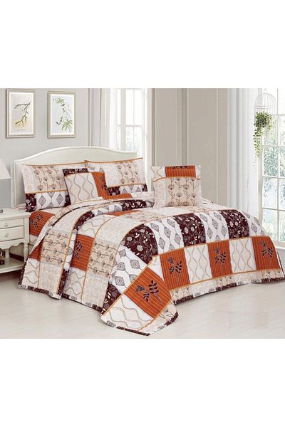 HOURS Aviva-01 Horse Comforter Set, 6 Pieces, Double