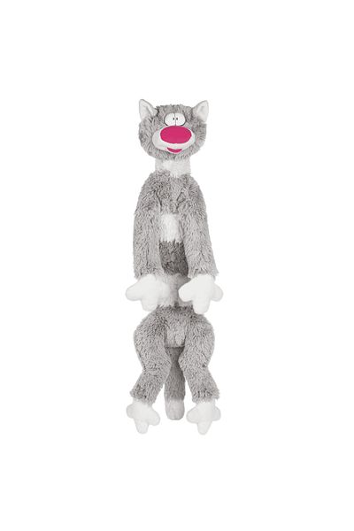 Fancy Cat long plush toy and cushion, 83 cm