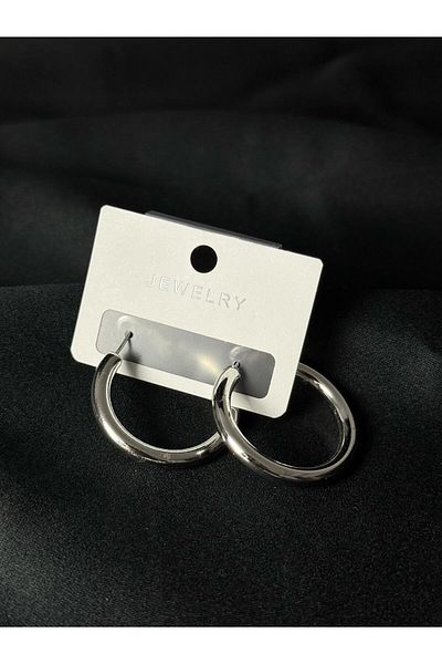 youngsem Folk Earrings Steel Hoop Women's Earrings |   Stainless, No Tarnish