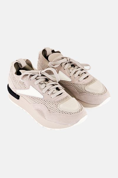 Reebok x Hymne Kids Boy Cl Nylon Plus Lace Up Running Shoes, Grey