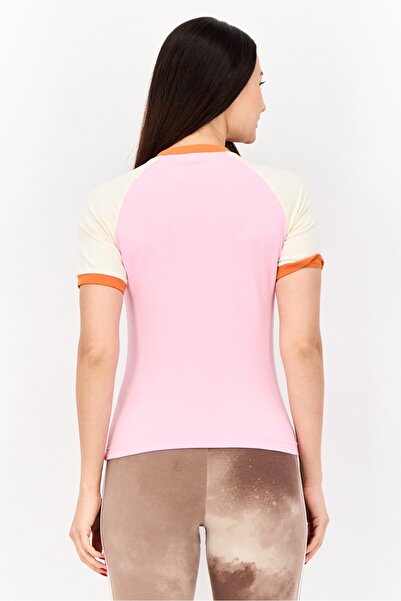 adidas Women Sportswear Fit Short Sleeves Outdoor T-Shirt, Pink