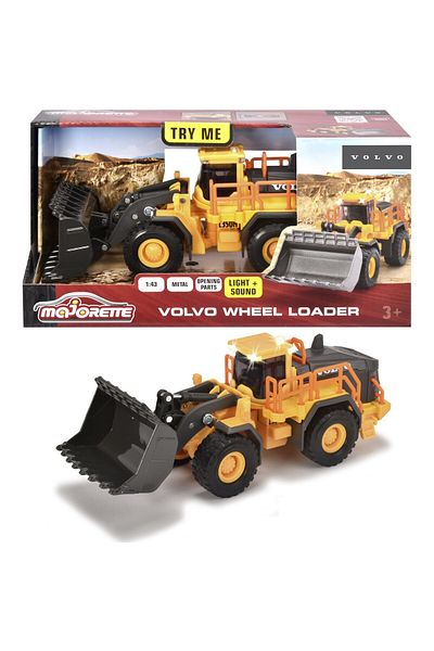 Majorette Majorette bucket loader - Volvo Wheel Loader