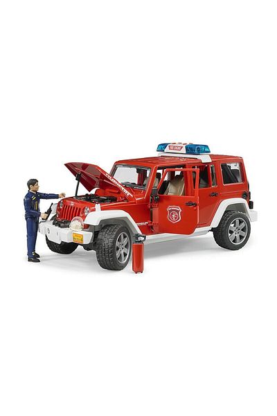 Bruder Masinuta de pompieri Bruder - Jeep Wrangler Unlimited Rubicon