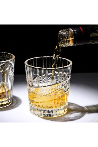 OEM Whiskey glass, Classical, 268 ml, 9 x 8.3 x 8.7 cm, transparent, glass