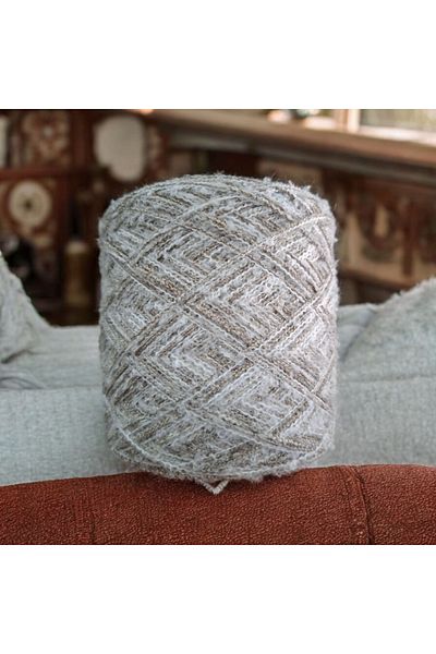 Kırlangıç Cotton Bouclé & Mercerized Blend Design Hand Knitting Rope 230 Gr