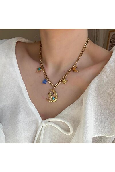 Alice İsstanbul Çelik Baykuş Charm Kolye