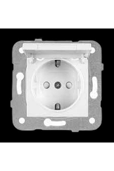 VİKO Viko Karre/Meridian - Child Proof White Grounded Socket