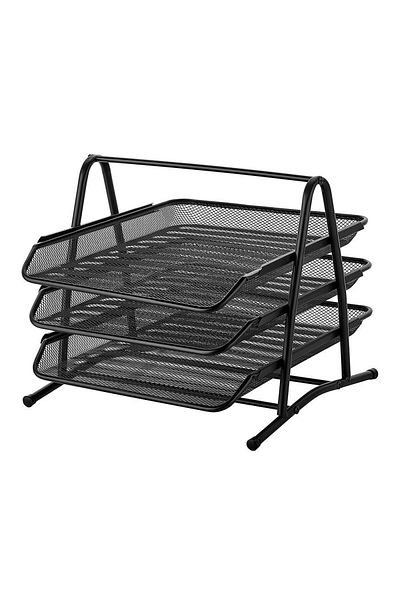 Mimaks 3 L Metail File Document Shelf Black Mrf-3