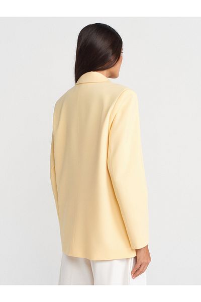 Dilvin 60769 Blazer Jacket-Yellow