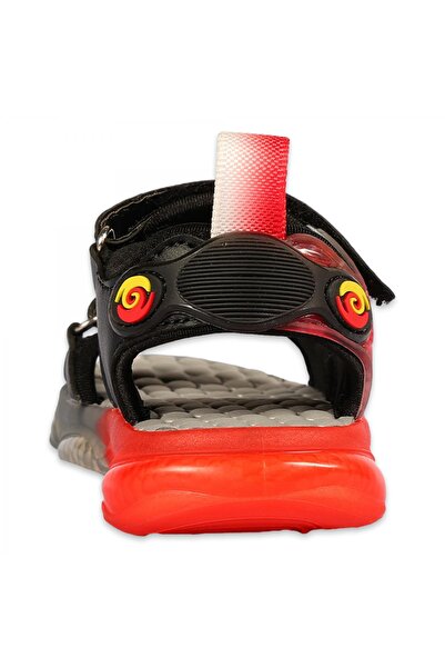 Vicco 332.b25y.255 Felipe Bebe Lighted Phylon Black-White Boys Sandals