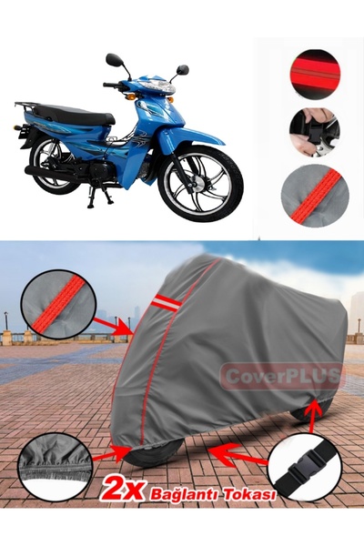 CoverPlus Mondial 100 Sfc Basic X Tarpaulin Motor Tarpaulin Motorbike Cover T...