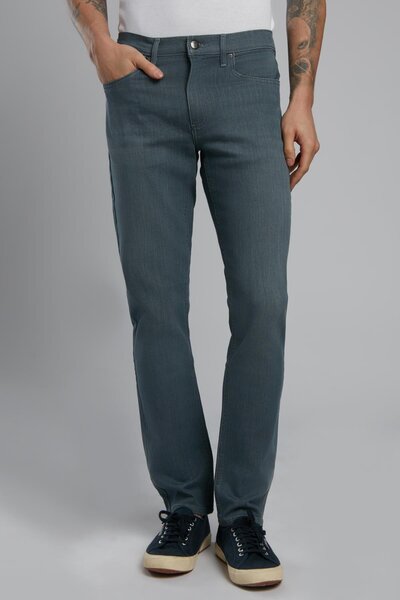 Lee Cooper Marco Normal Waist Slim Fit Straight Leg Gray Men's Jean Trousers