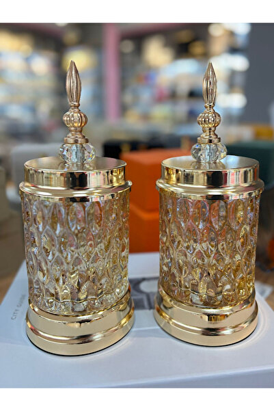 PONCİKPAZAR Tekli Dekoratif Cam Kavanoz