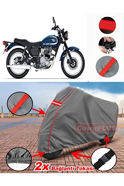 CoverPlus كاواساكي W 230 القماش المشمع محرك القماش المشمع غطاء دراجة نارية خي...