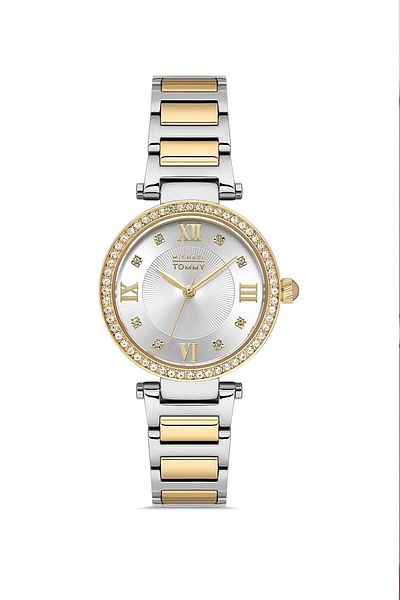 MICHAEL TOMMY Steel Women's Wristwatch - Mt- 325002 L-Csb23