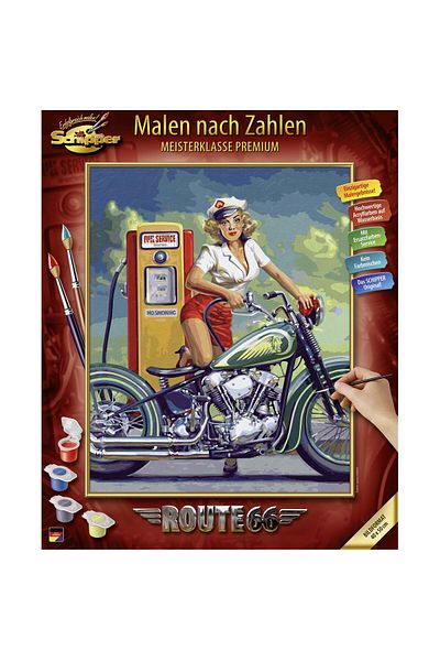 SCHIPPER Set pictura pe numere Schipper - Route 66