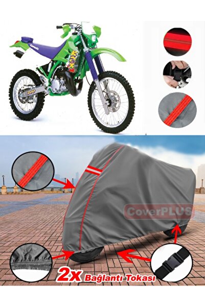 CoverPlus Kawasaki Kdx 200 Tarpaulin Motor Tarpaulin Motorbike Cover Tent Red...