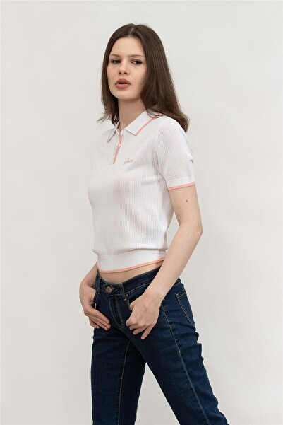 Guess Polo Women's Active Knitwear Polo T-Shirt