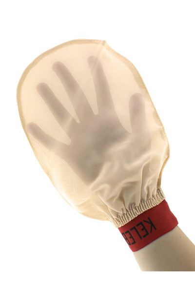 Cosy Club Shop مقشر حمام مرن من الحرير الشرنقة الأصلي